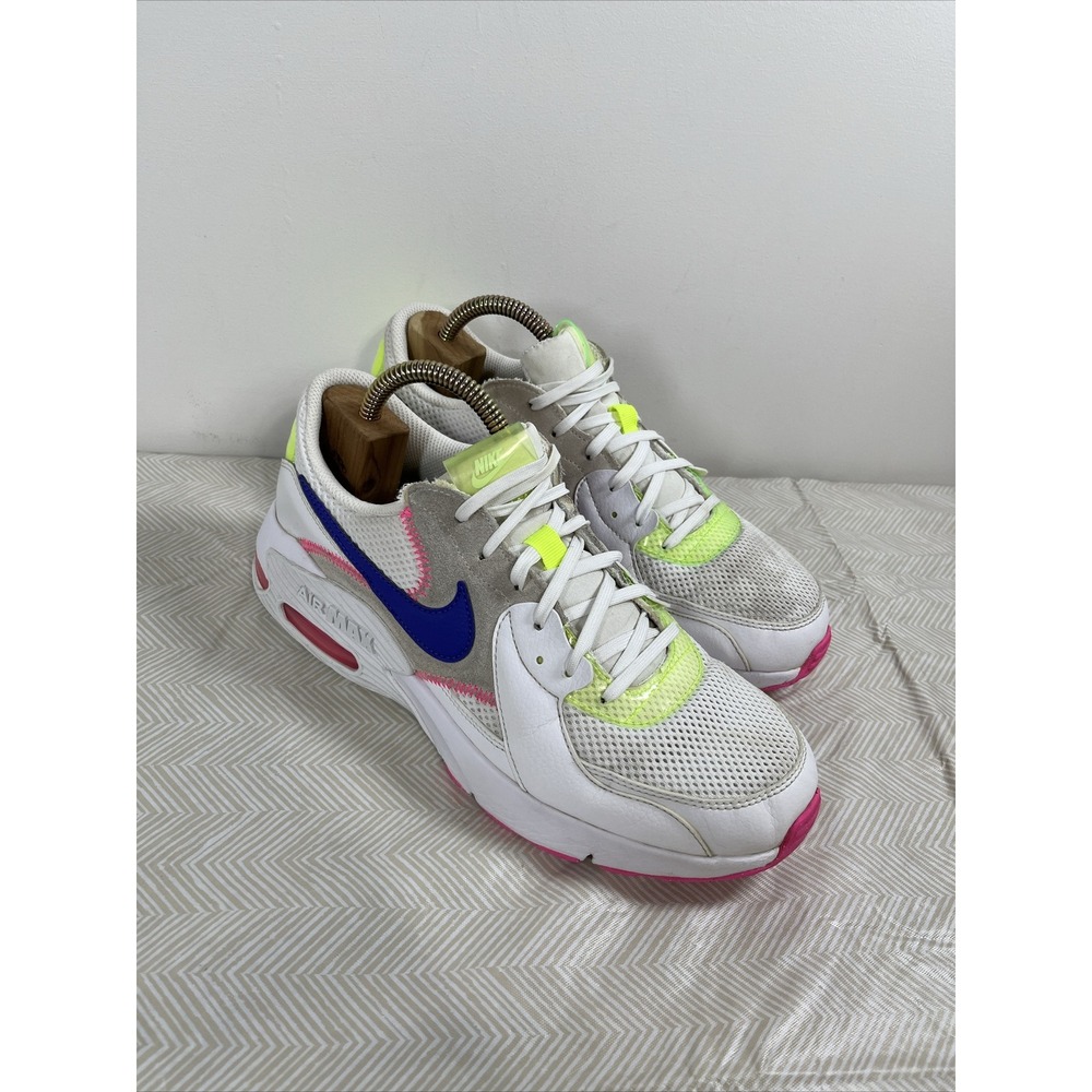 Nike Air Max Women's Shoes Size 10 Excee White Indigo Pink DD2955-100